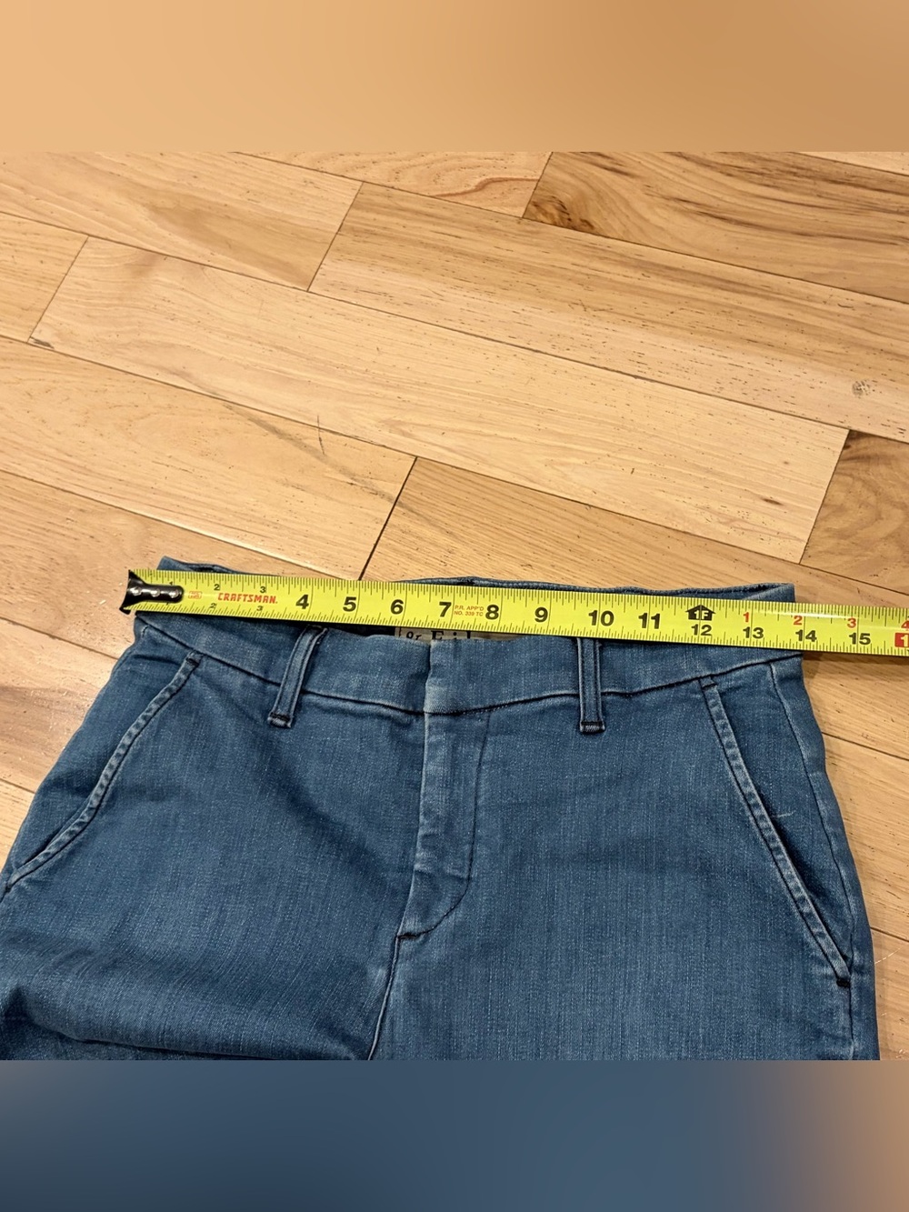 Frank & Eileen Wicklow Cropped Blue Jeans Pants - Women’s Size 2 - Picture 8 of 9